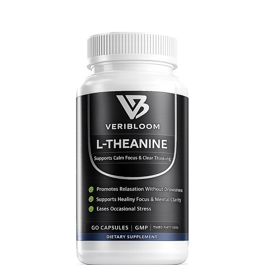 VeriBloom L-Theanine — Calm Focus Support to Think Clear and Stay Steady