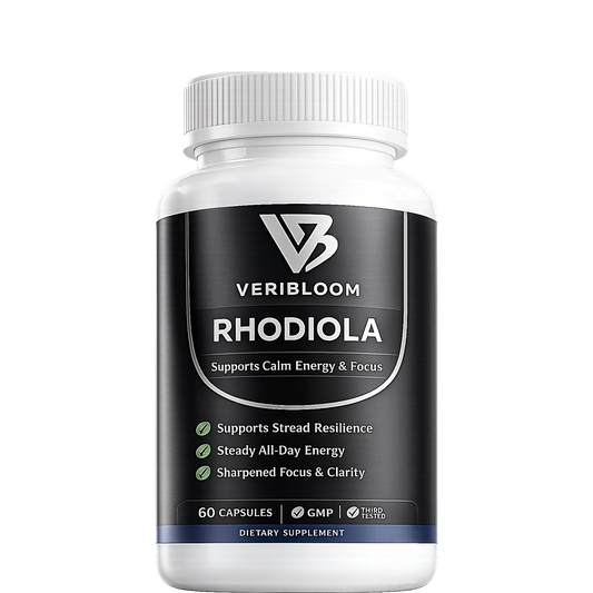 VeriBloom Rhodiola — Supports Stress Resilience for Steady All-Day Energy